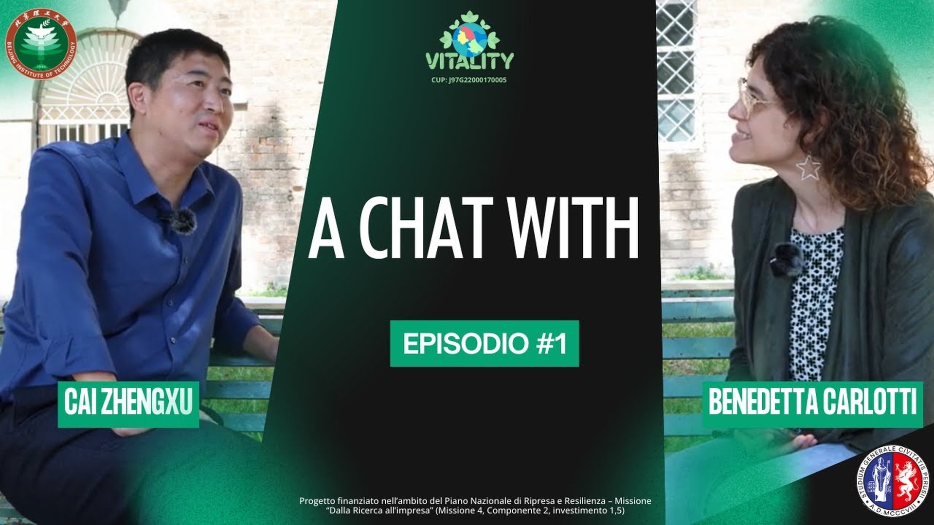 A Chat With - Cai Zhengxu and Benedetta Carlotti