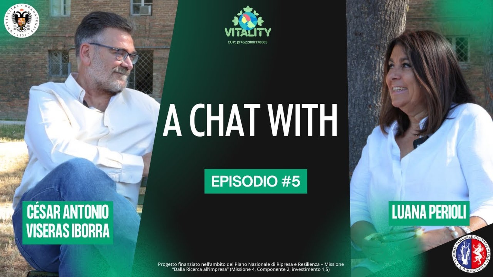 A Chat With César Antonio Viseras Iborra and Luana Perioli