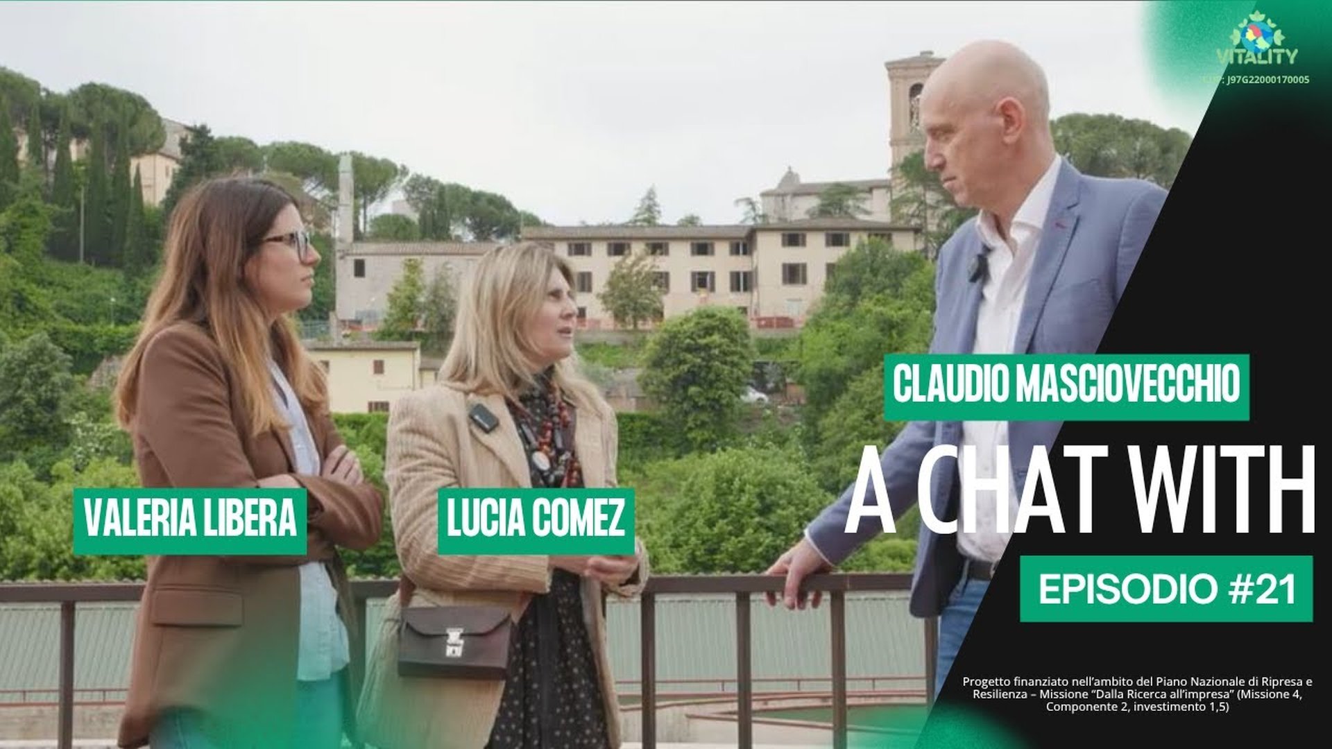 A Chat With Claudio Masciovecchio, Lucia Comez e Valeria Libera
