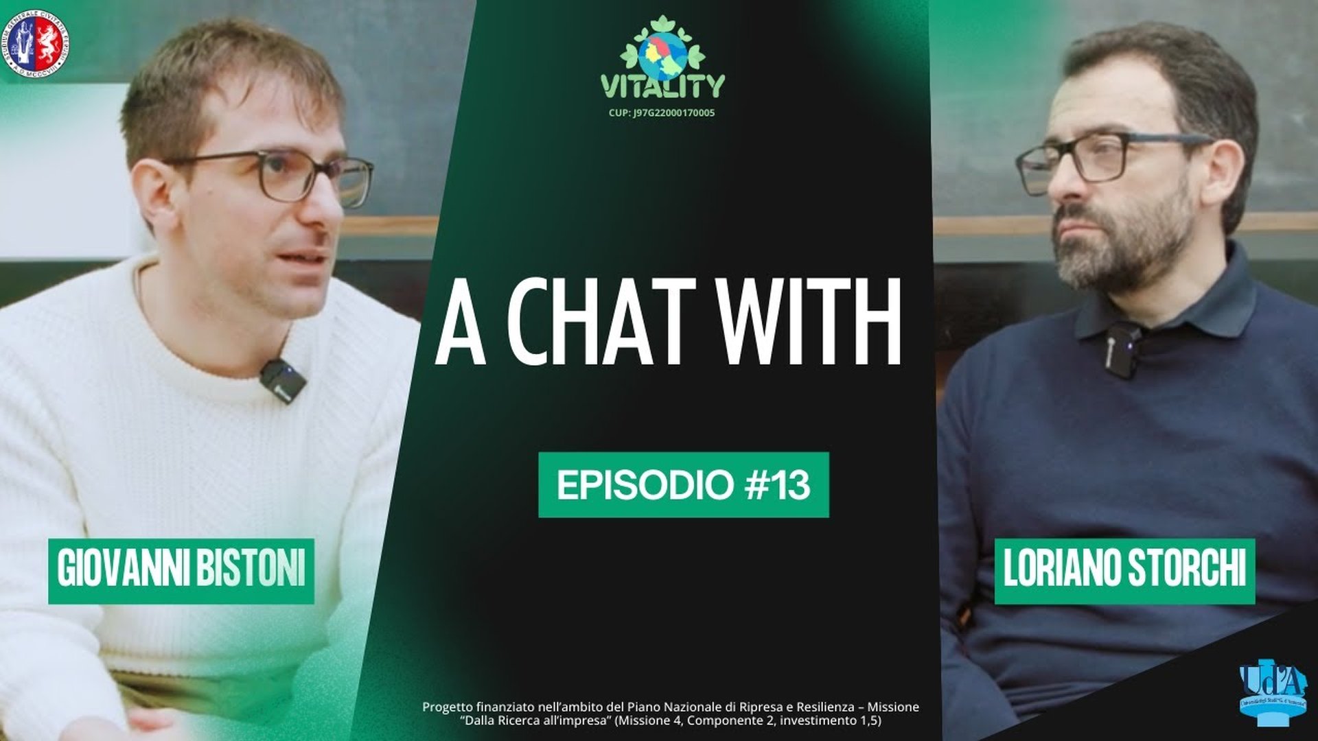A Chat With Loriano Storchi and Giovanni Bistoni