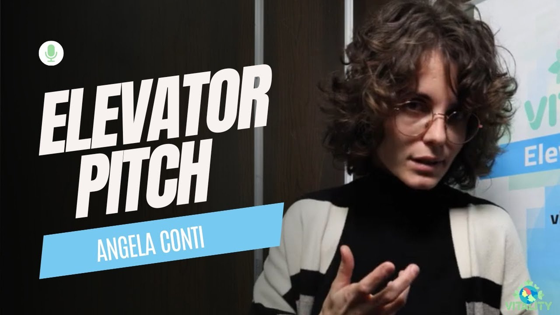 Elevator Pitch - Angela Conti