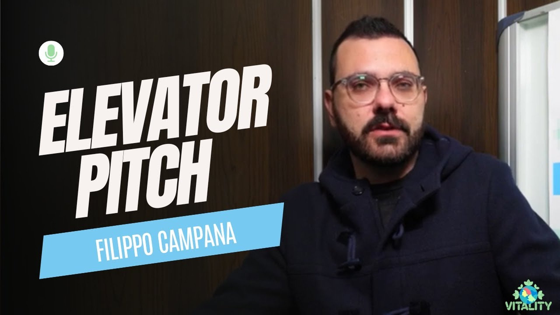 Elevator Pitch - Filippo Campana