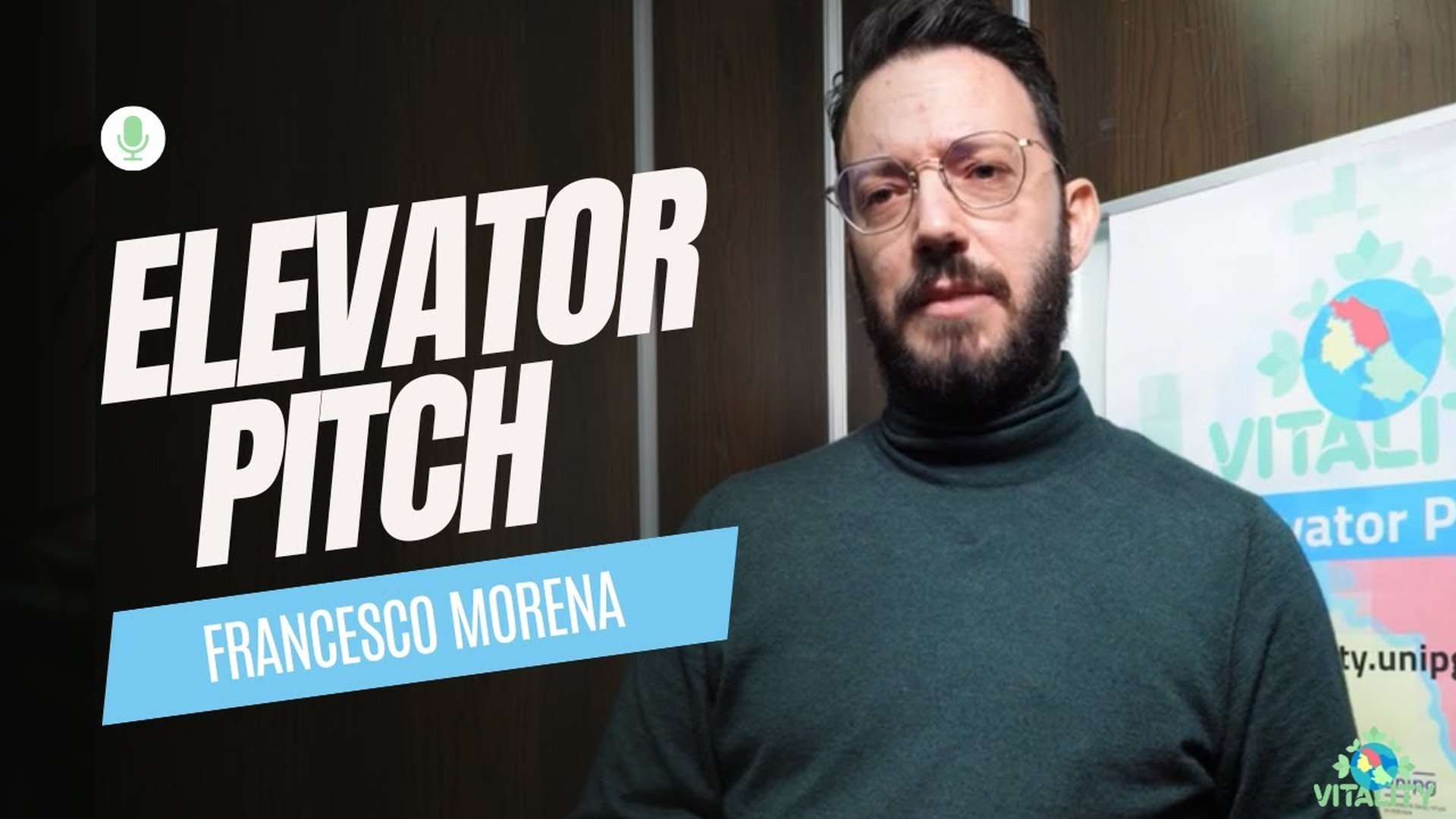 Elevator Pitch - Francesco Morena