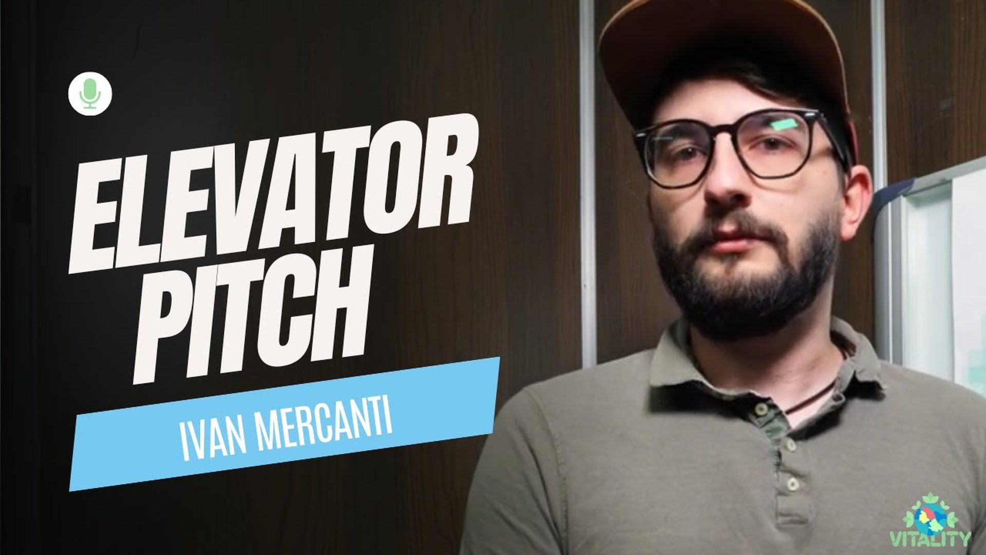 Elevator Pitch - Ivan Mercanti