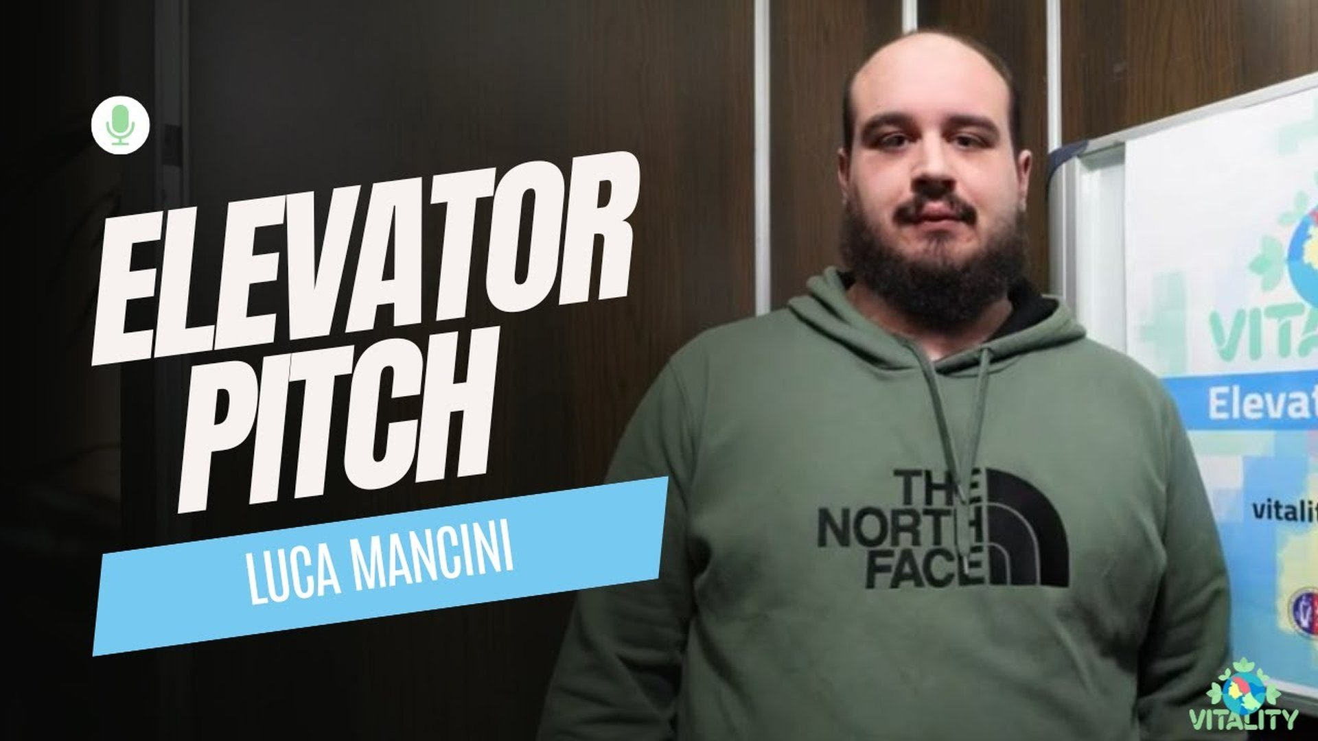 Elevator Pitch - Luca Mancini