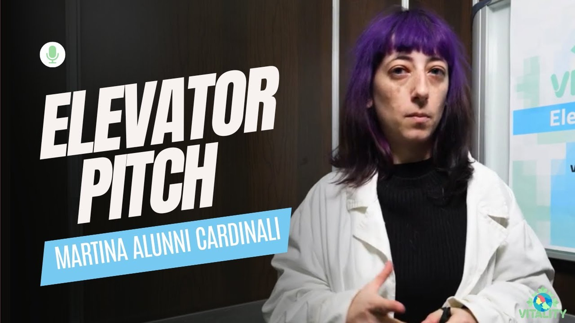 Elevator Pitch - Martina Alunni Cardinali