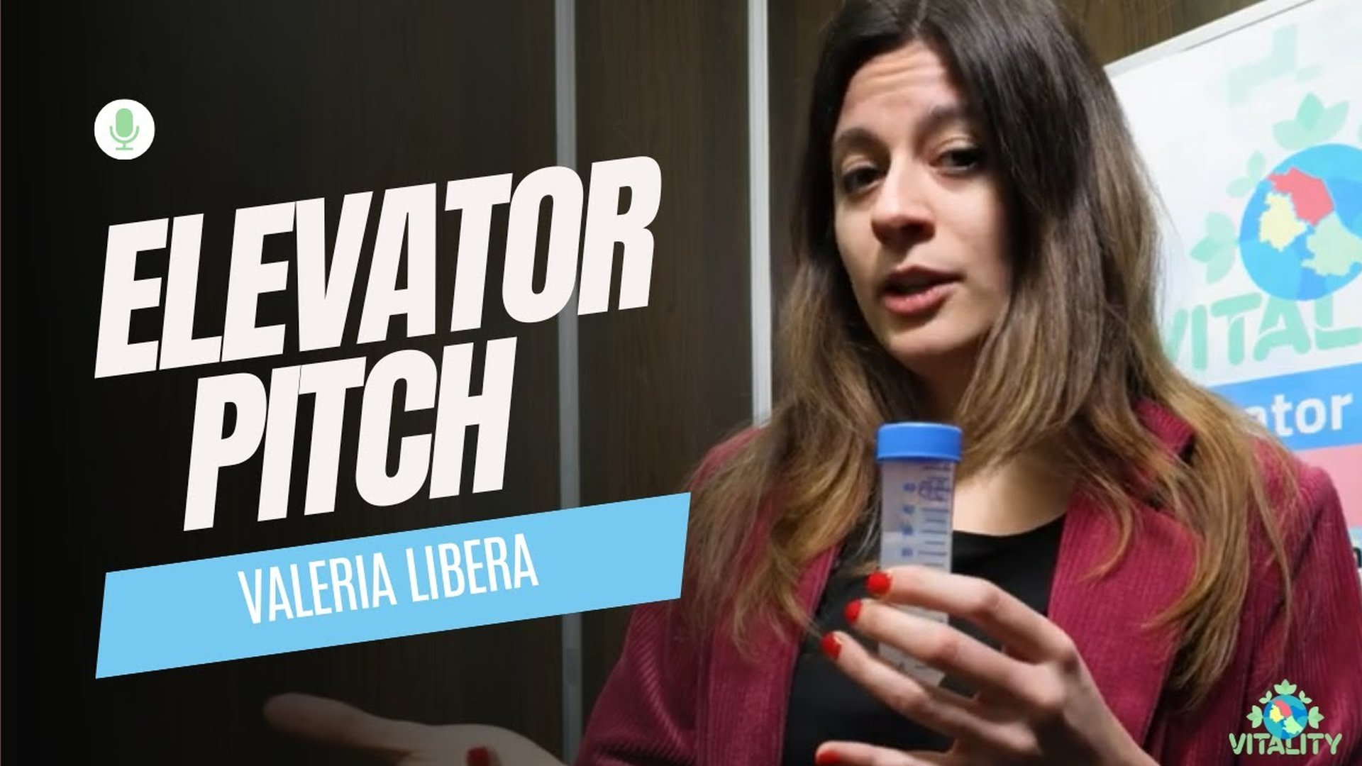 Elevator Pitch - Valeria Libera