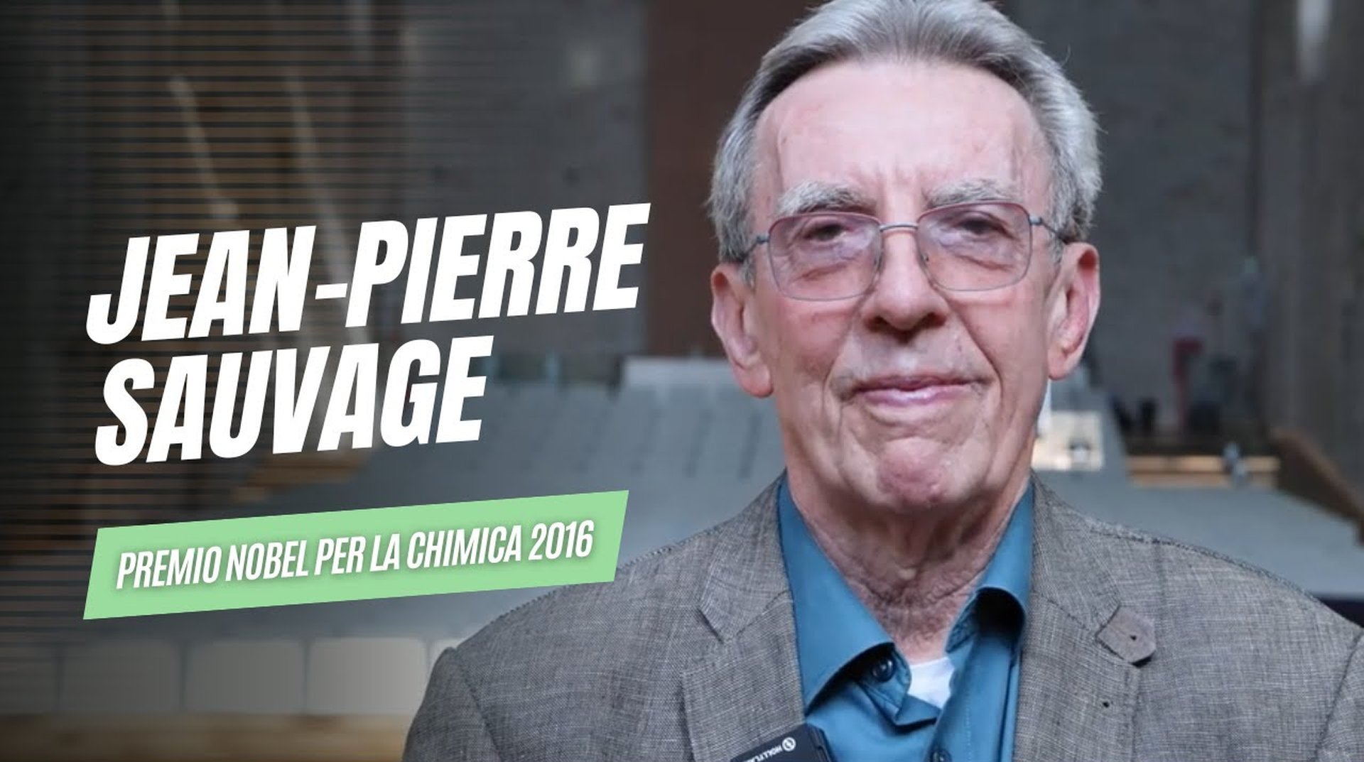 Interview with Nobel Prize Prof. Jean Pierre Sauvage