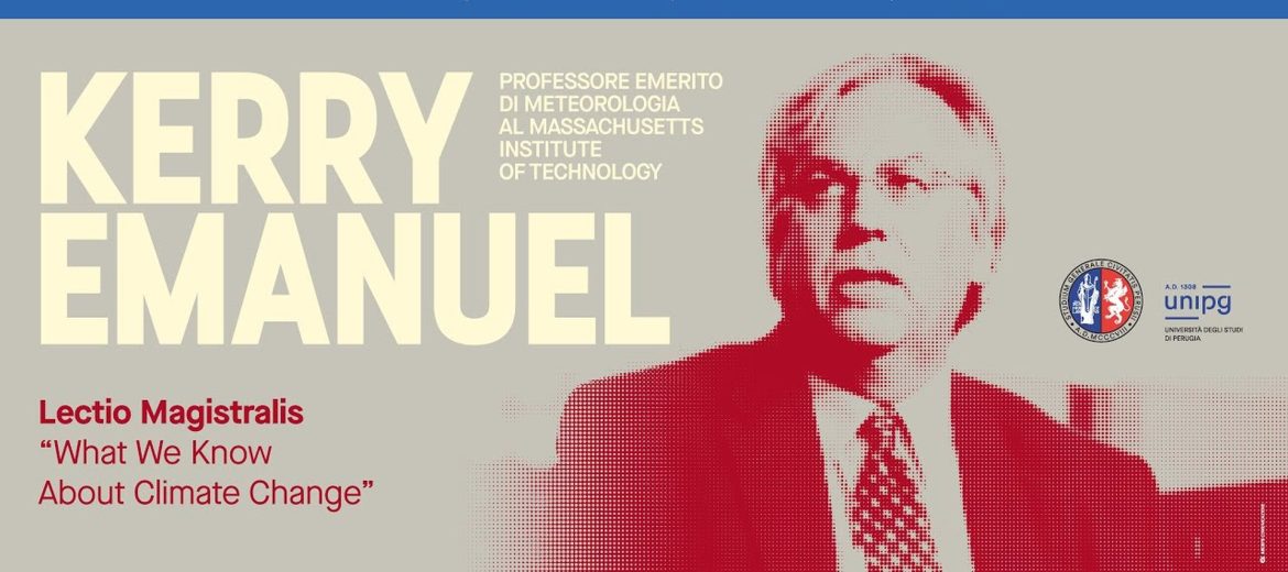 Lectio Magistralis by Professor Kerry Emanuel