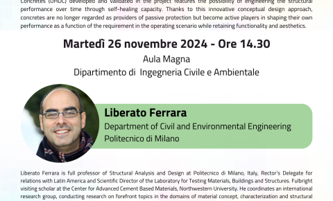 Locandina-Liberato Ferrara – Politecnico di Milano