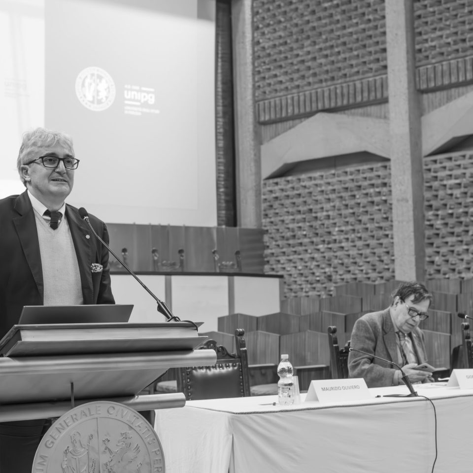 Giorgio Parisi Lectio Magistralis Università di Perugia- Maurizio Oliviero- Luca Gammaitoni