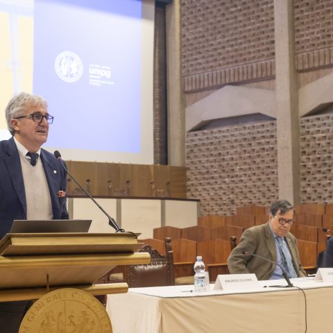 Giorgio Parisi Lectio Magistralis Università di Perugia- Maurizio Oliviero- Luca Gammaitoni