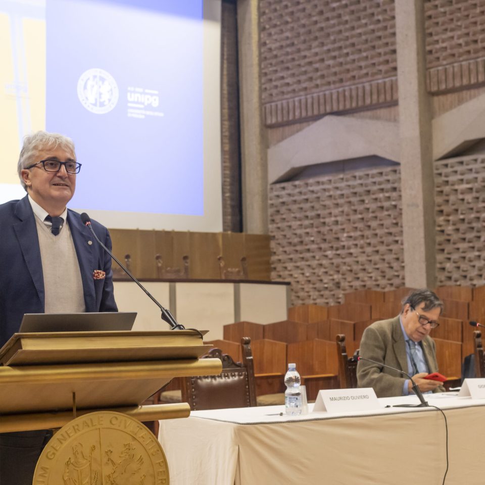 Giorgio Parisi Lectio Magistralis Università di Perugia- Maurizio Oliviero- Luca Gammaitoni
