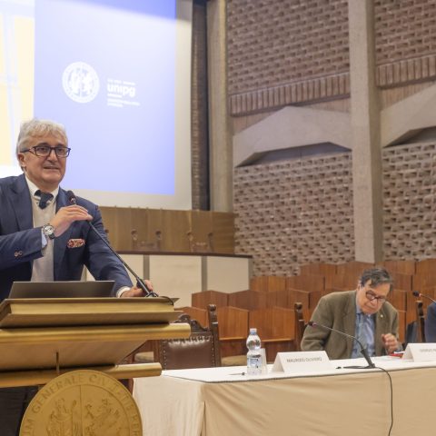Giorgio Parisi Lectio Magistralis Università di Perugia- Maurizio Oliviero- Luca Gammaitoni