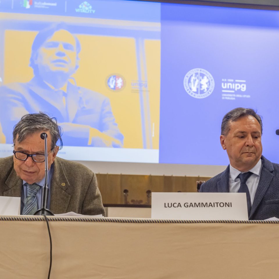 Giorgio Parisi Lectio Magistralis Università di Perugia- Maurizio Oliviero- Luca Gammaitoni