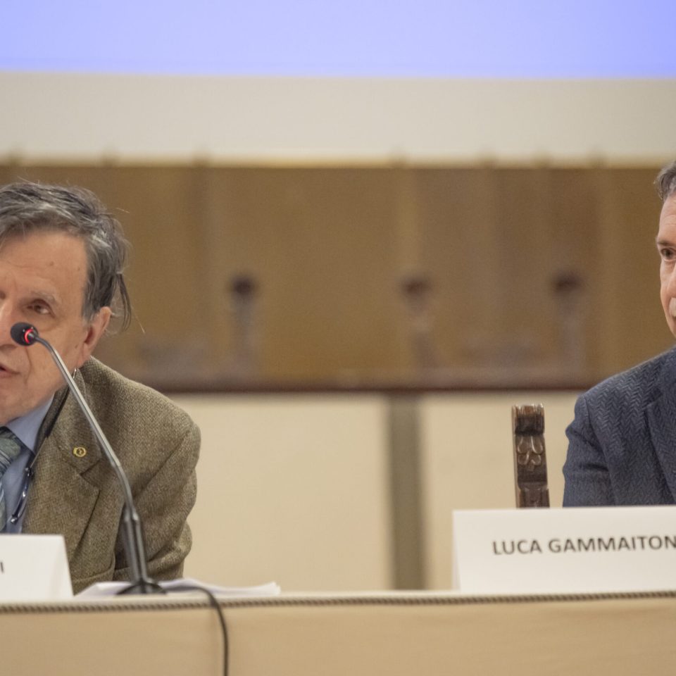 Giorgio Parisi Lectio Magistralis Università di Perugia- Maurizio Oliviero- Luca Gammaitoni