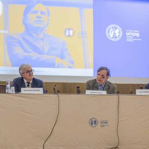 Giorgio Parisi Lectio Magistralis Università di Perugia- Maurizio Oliviero- Luca Gammaitoni