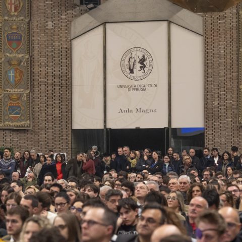 Giorgio Parisi Lectio Magistralis Università di Perugia- Maurizio Oliviero- Luca Gammaitoni