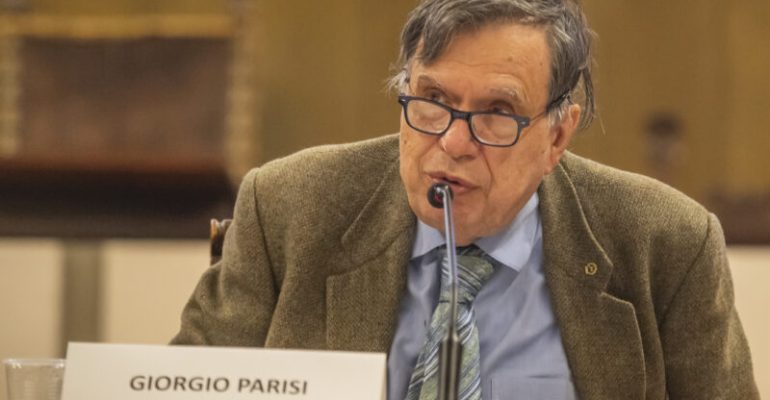 Giorgio Parisi Lectio Magistralis Università di Perugia- Maurizio Oliviero- Luca Gammaitoni