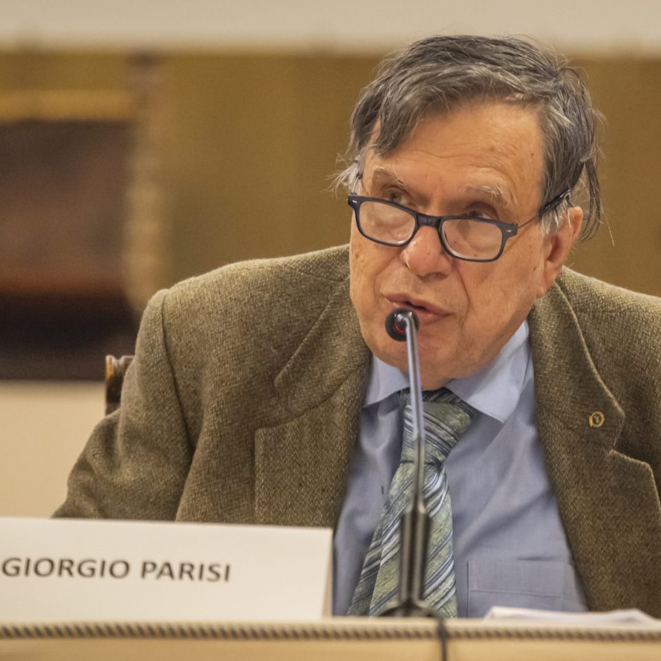Giorgio Parisi Lectio Magistralis Università di Perugia- Maurizio Oliviero- Luca Gammaitoni