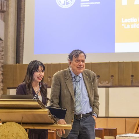 Giorgio Parisi Lectio Magistralis Università di Perugia- Maurizio Oliviero- Luca Gammaitoni