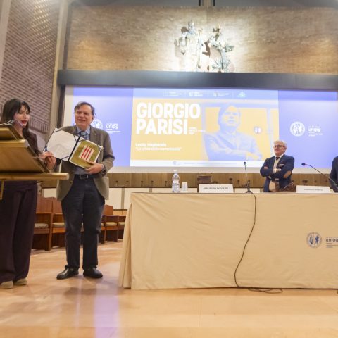 Giorgio Parisi Lectio Magistralis Università di Perugia- Maurizio Oliviero- Luca Gammaitoni
