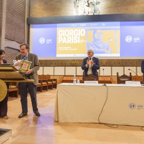Giorgio Parisi Lectio Magistralis Università di Perugia- Maurizio Oliviero- Luca Gammaitoni