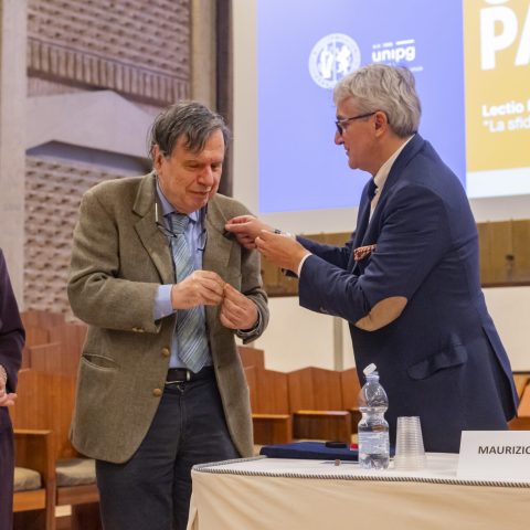 Giorgio Parisi Lectio Magistralis Università di Perugia- Maurizio Oliviero- Luca Gammaitoni