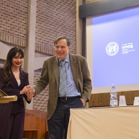 Giorgio Parisi Lectio Magistralis Università di Perugia- Maurizio Oliviero- Luca Gammaitoni