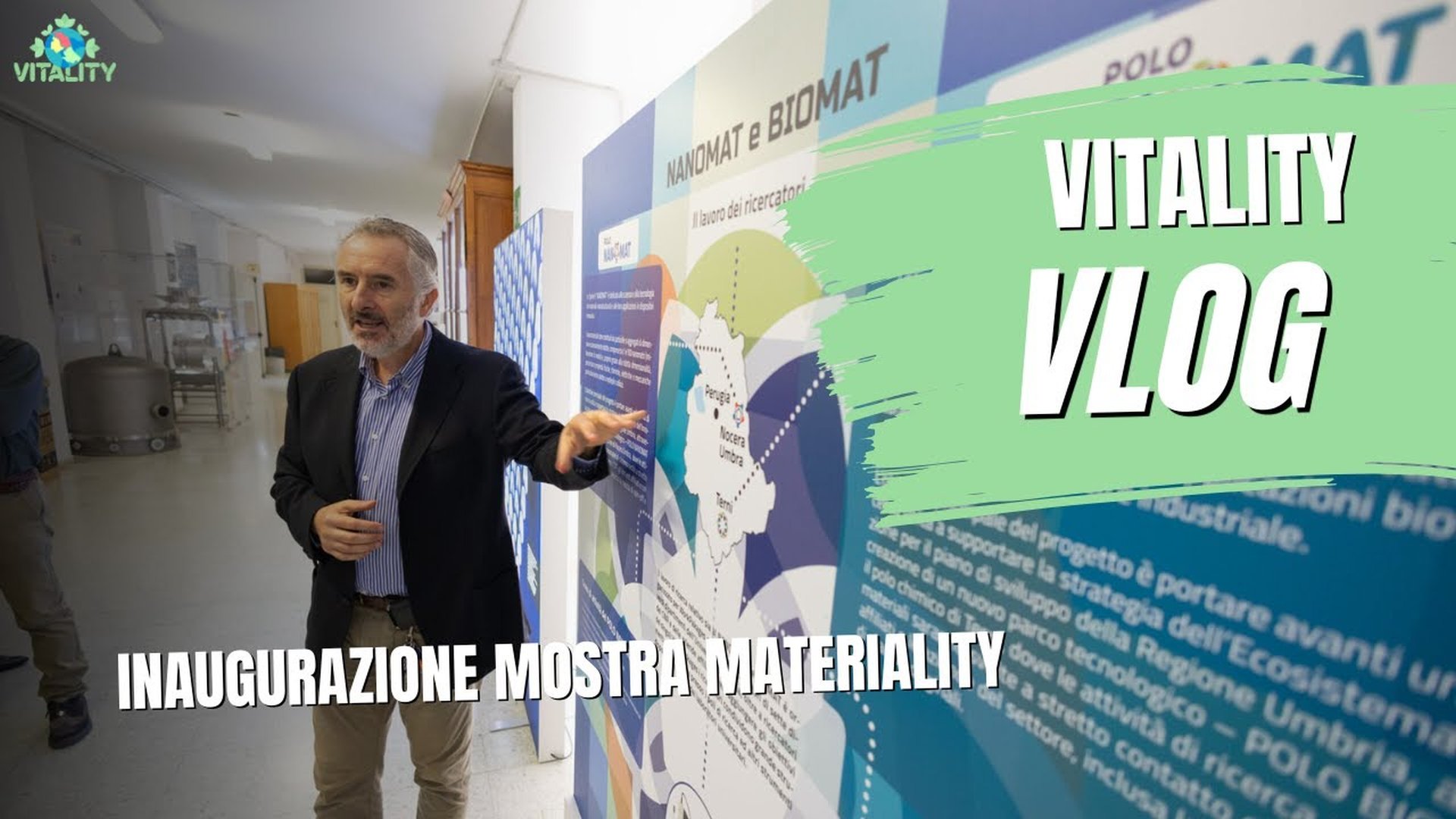 Vitality VLOG - Inaugurazione Anteprima della Mostra Materiality